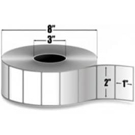 Zebra 2" x 1" Z-Ultimate 4000T High Tack Thermal Transfer Labels, 10008521 (4 Rolls)