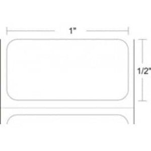 Zebra 1" x 0.5" Z-Xtreme 4000T Thermal Transfer Labels, 10023341 (1 Roll) - ZEB-10023341